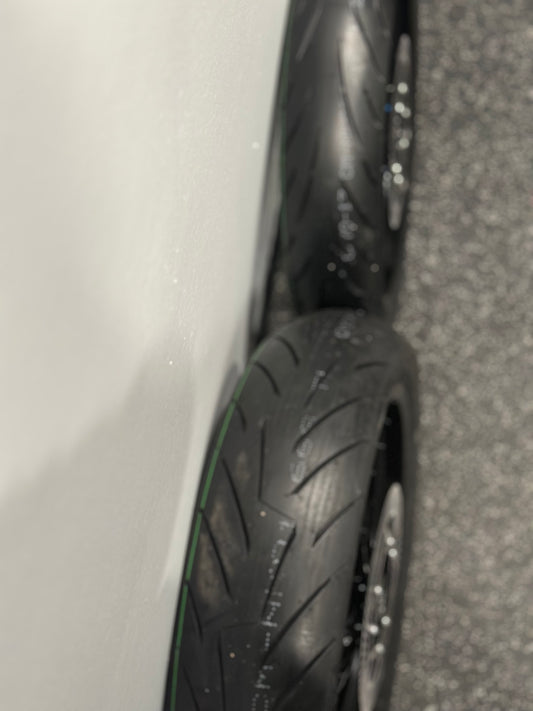 Meryx Wide Black Supermotos (4.25 Rear/3.5 Front)