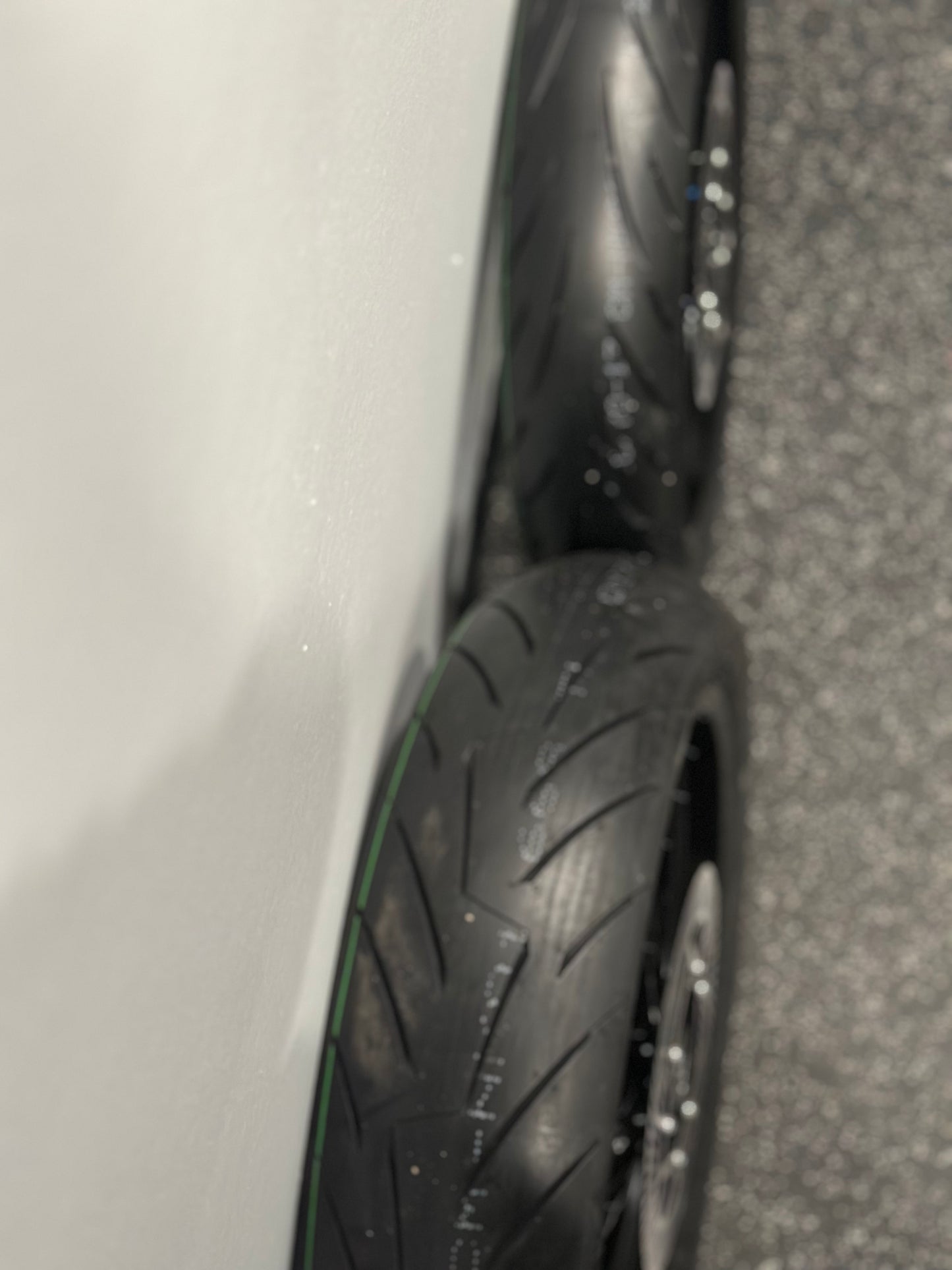 Meryx Wide Black Supermotos (4.25 Rear/3.5 Front)
